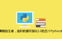 从青铜到王者，进阶数据可视化2.0的五个Python库!