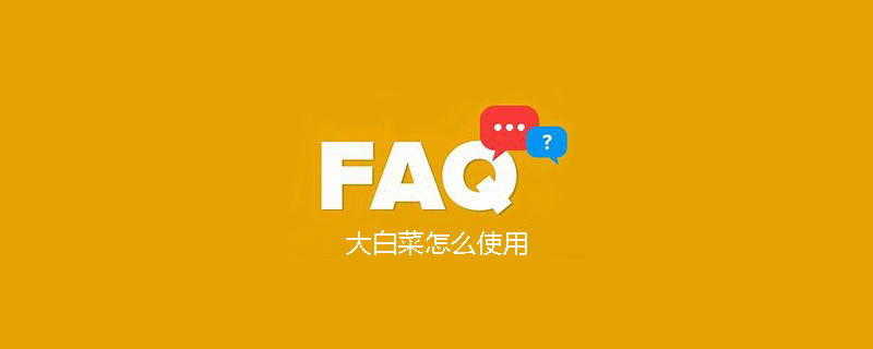 大白菜怎么使用