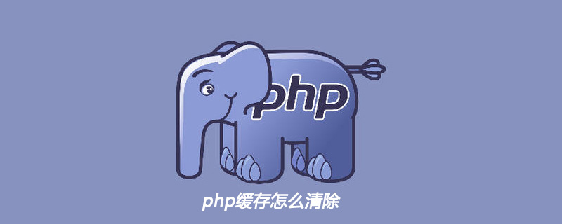 php缓存怎么清除