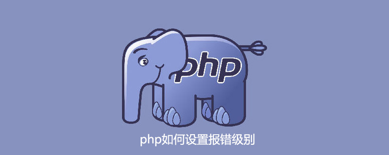 php如何设置报错级别