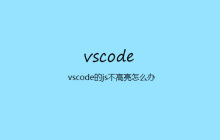 vscode的js不高亮怎么办