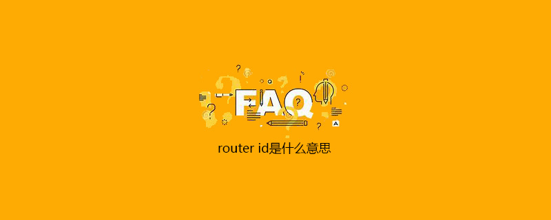 router id是什么意思