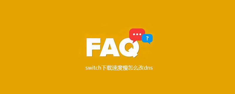 switch下载速度慢怎么改dns