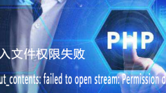 PHP のファイル書き込み権限の失敗を解決する方法 file_put_contents: ストリームを開けませんでした: 権限が拒否されました