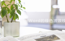 Word的绿色波浪线代表什么