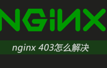 nginx 403怎么解决