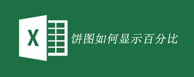 Excel餅圖數(shù)據(jù)如何顯示百分比-小浪學習網