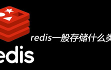 redis一般存储什么类型数据