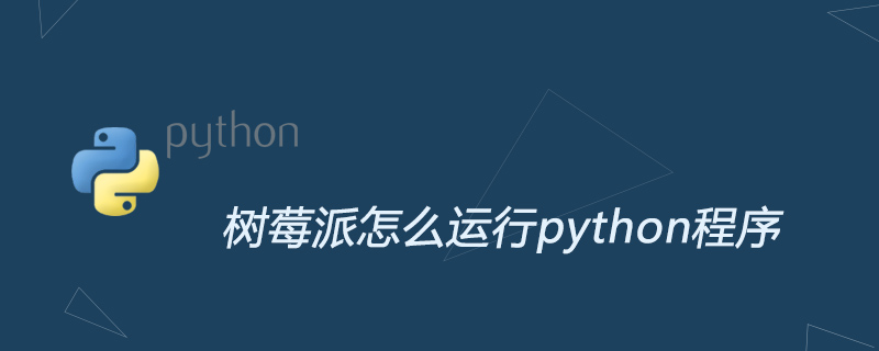 树莓派怎么运行python程序