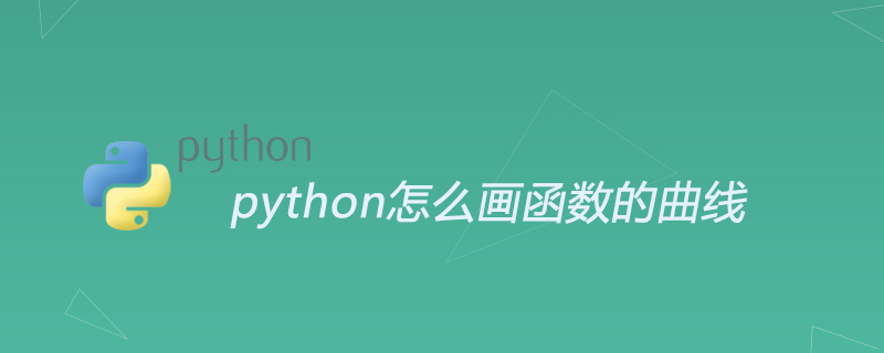 python怎么画函数的曲线