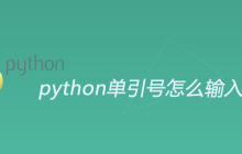 python单引号怎么输入