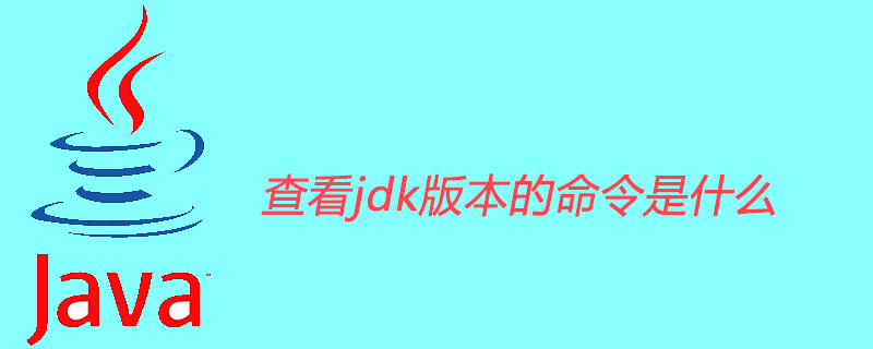 查看jdk版本的命令是什么