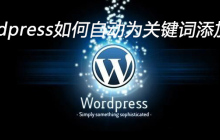 wordpress如何自动为关键词添加内链