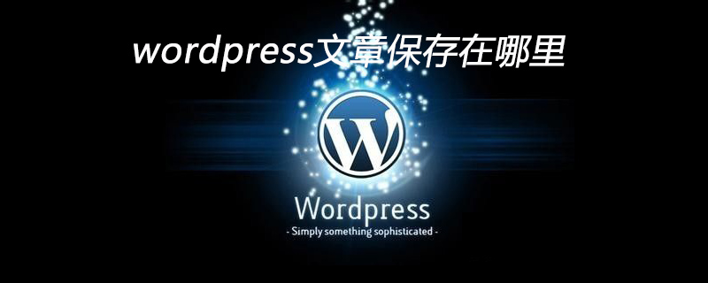 wordpress文章保存在哪里-小浪学习网