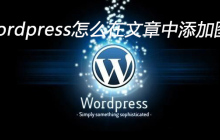 wordpress怎么在文章中添加图片
