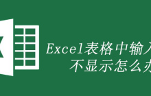 Excel表格中输入的0不显示怎么办