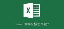Excelで二重の垂直座標を作成するにはどうすればよいですか?