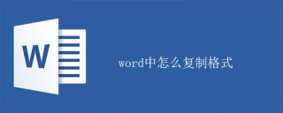 word中怎么复制格式