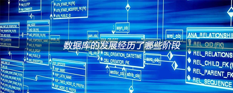 数据库的发展经历了哪些阶段