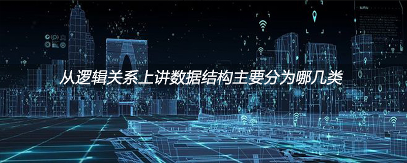 从逻辑关系上讲数据结构主要分为哪几类