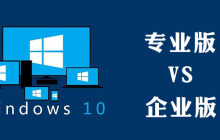 window10专业版和企业版的区别