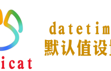 怎么在navicat中为datetime设置默认值