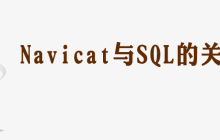 navicat和sql的区别