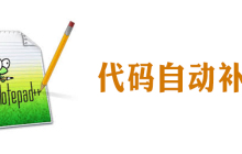 notepad++设置首选项之后怎么自动补全呢