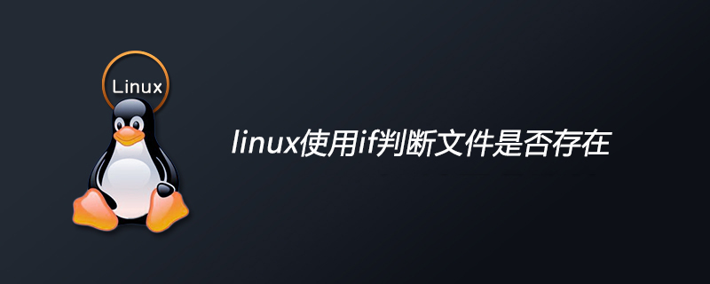 linux使用if判断文件是否存在