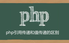 php引用传递和值传递的区别