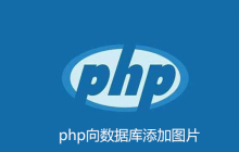 php如何向数据库添加图片