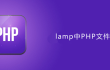 lamp中PHP文件放哪