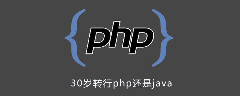 30岁转行php还是java