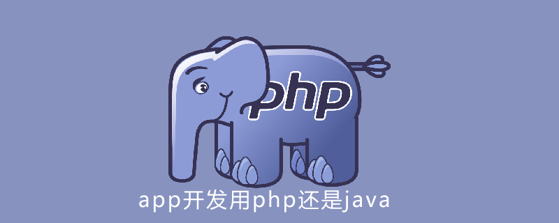 app开发用php还是java