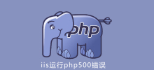 iis running php500 error