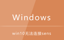 win10无法连接sens,而且很卡