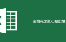 表格里有虚线,为什么内容就打印不出来