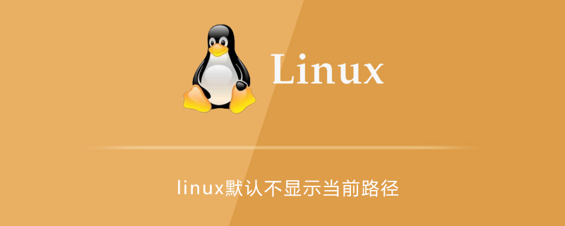 Linux does not display the current path by default