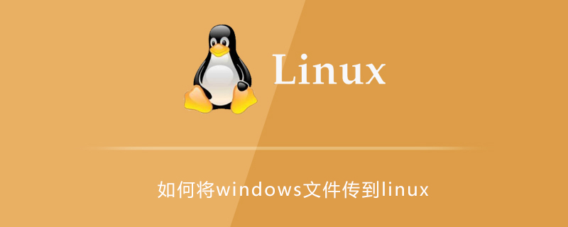 如何将windows文件传到linux