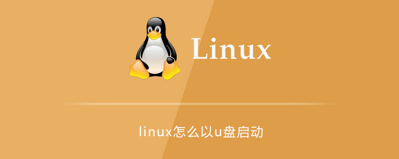 linux怎么以u盘启动