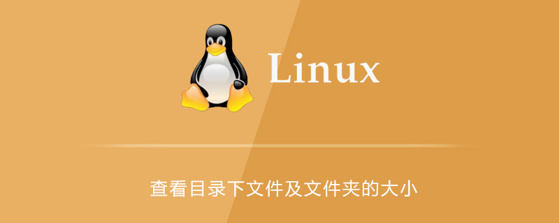 linux中如何查看目录下文件及文件夹的大小