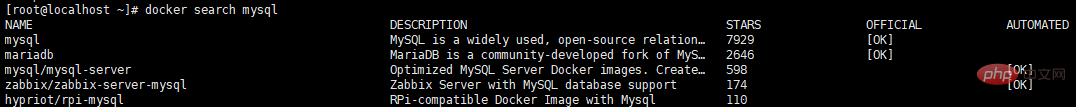 docker如何安裝mysql