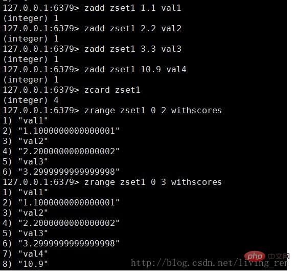 看看redis的5種數據類型