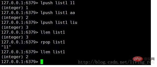 看看redis的5種數據類型