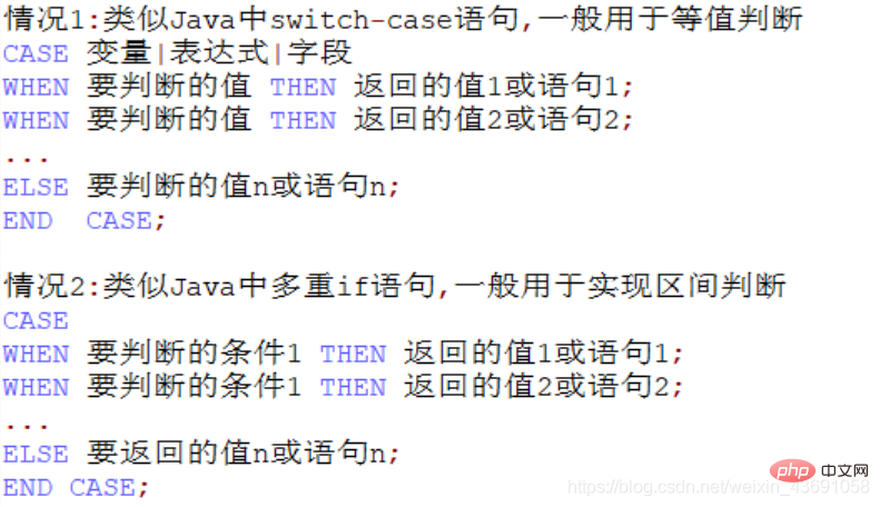 MySQL精講之六：流程控制