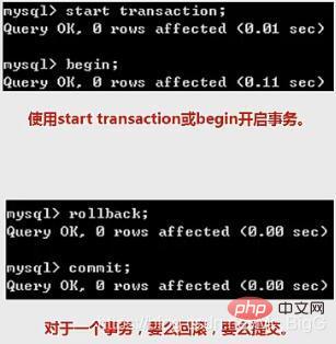 MySQL學習之事務(wù)控制
