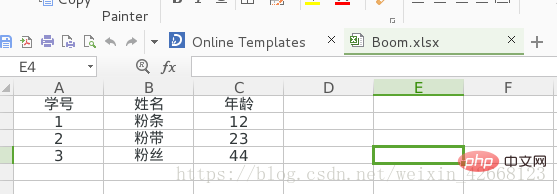 python針對Excel表格的操作