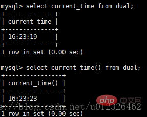 mysql如何獲取當(dāng)前時間