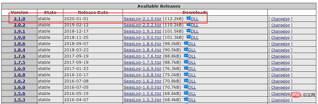 win10下php如何安裝seaslog擴充