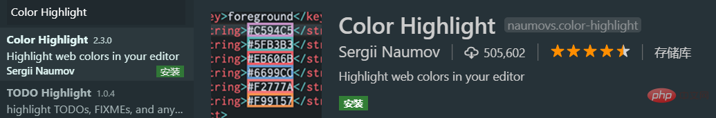 Color Hightlight